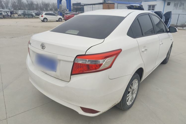 Used Toyota Vios 2014 1.5L Automatic ZhiZhen Edition Rear Right 45 Deg