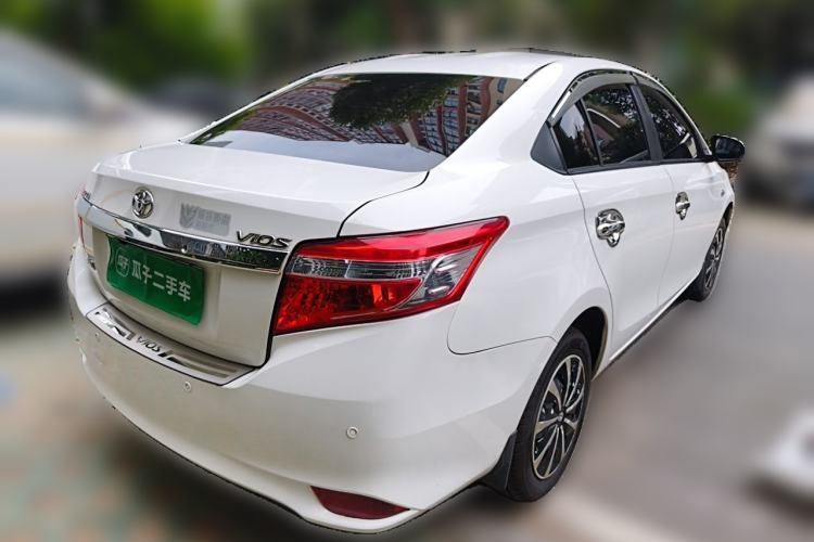 Used Toyota Vios 2014 1.5L Manual ZhiZhen Edition Rear Right 45 Deg