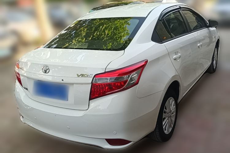 Used Toyota Vios 2014 1.5L Automatic ZhiShang Edition Rear Right 45 Deg