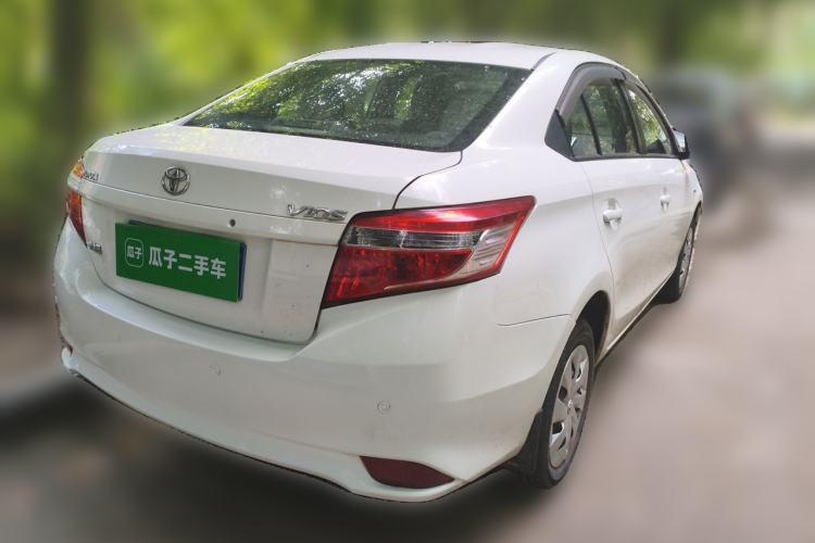 Used Toyota Vios 2014 1.5L Automatic ZhiZhen Edition Rear Right 45 Deg