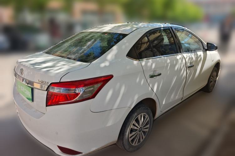 Used Toyota Vios 2014 1.3L Manual Value Edition Rear Right 45 Deg