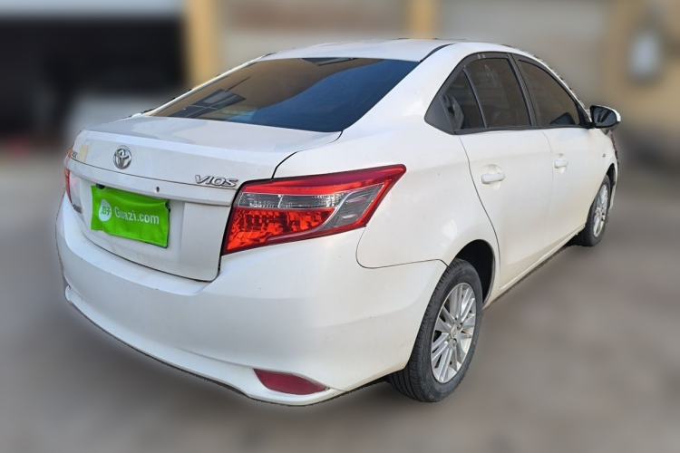 Used Toyota Vios 2014 1.5L Automatic ZhiShang Edition Rear Right 45 Deg