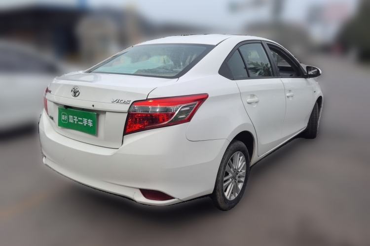 Used Toyota Vios 2014 1.5L Automatic ZhiZhen Edition Rear Right 45 Deg