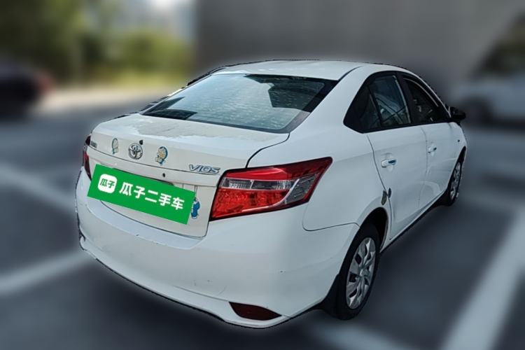 Used Toyota Vios 2014 1.5L Automatic ZhiZhen Edition Rear Right 45 Deg