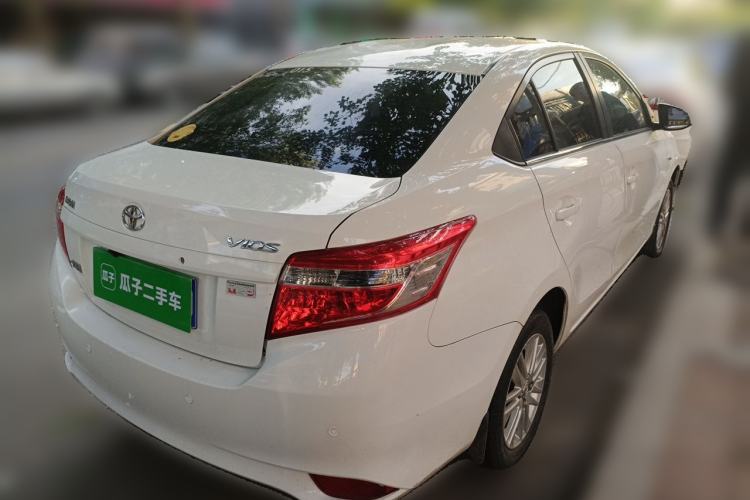 Used Toyota Vios 2014 1.5L Manual ZhiZhen Edition Rear Right 45 Deg