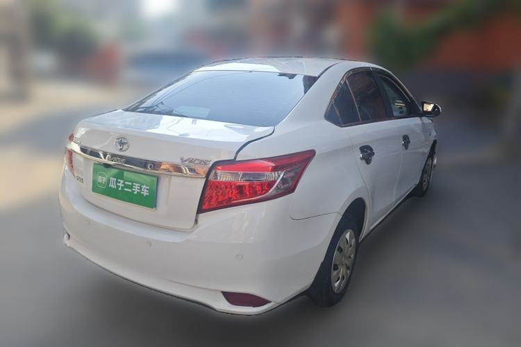 Used Toyota Vios 2014 1.3L Manual Value Edition Rear Right 45 Deg