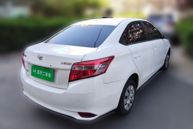 Used Toyota Vios 2014 1.3L Manual Value Edition Rear Right 45 Deg