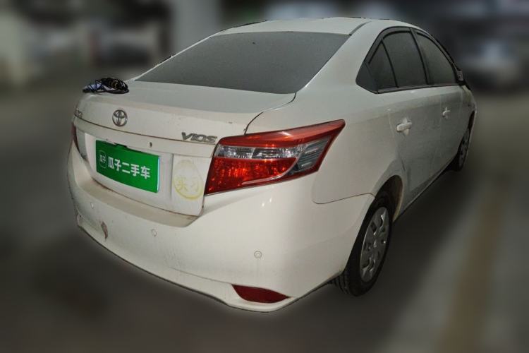 Used Toyota Vios 2014 1.3L Automatic Standard Edition Rear Right 45 Deg