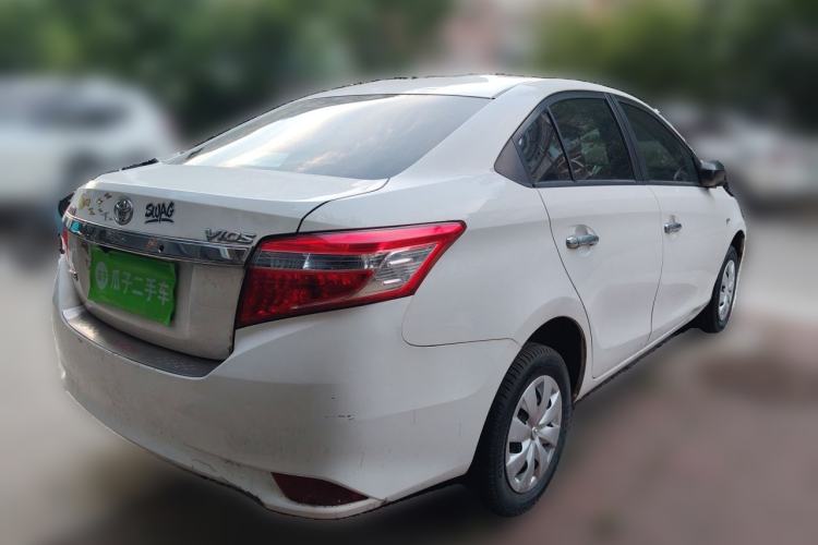 Used Toyota Vios 2014 1.3L Manual Value Edition Rear Right 45 Deg