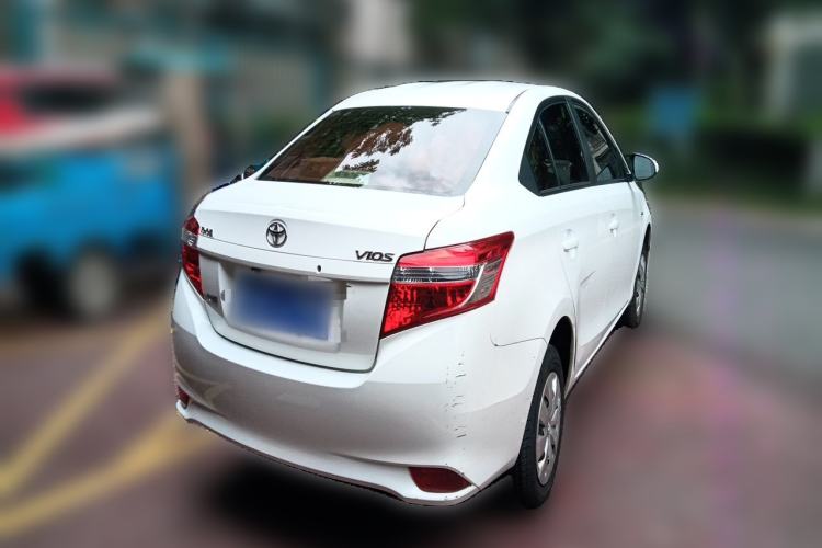 Used Toyota Vios 2014 1.3L Manual Value Edition Rear Right 45 Deg