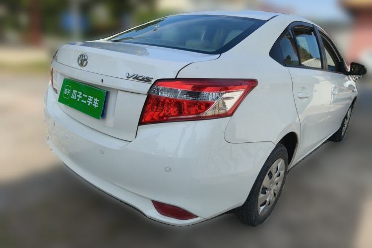 Used Toyota Vios 2014 1.3L Automatic Standard Edition Rear Right 45 Deg
