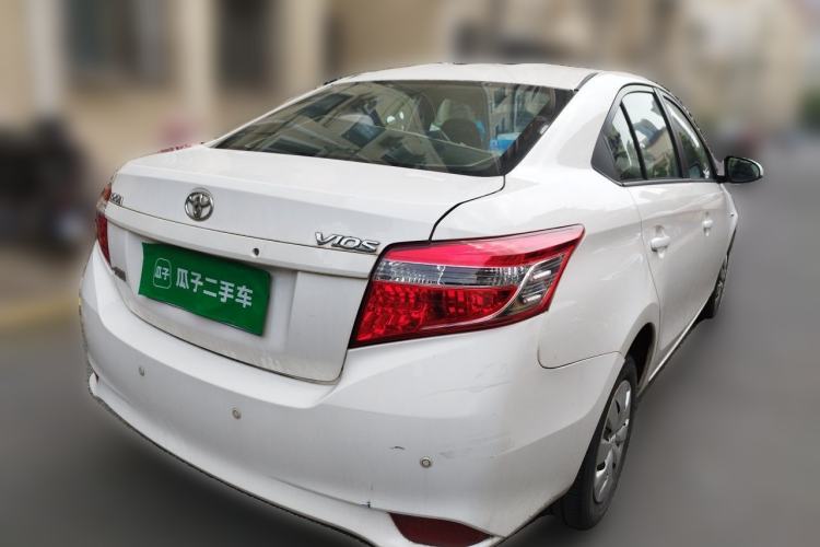 Used Toyota Vios 2014 1.3L Manual Value Edition Rear Right 45 Deg