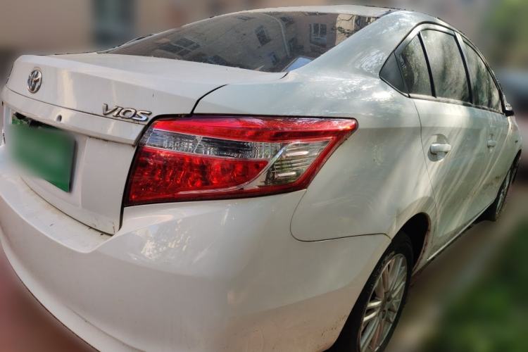 Used Toyota Vios 2014 1.5L Automatic ZhiZhen Edition Rear Right 45 Deg