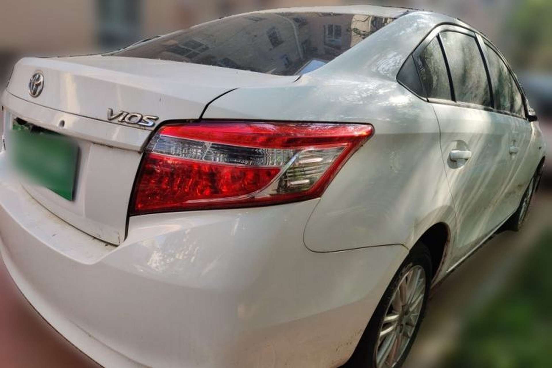 Used Toyota Vios 2014 1.5L Automatic ZhiZhen Edition Rear Right 45 Deg