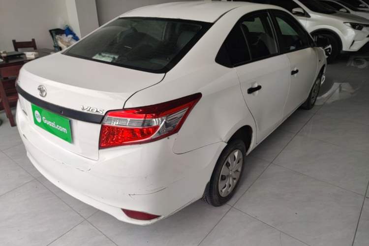 Used Toyota Vios 2014 1.3L Manual Value Edition Rear Right 45 Deg