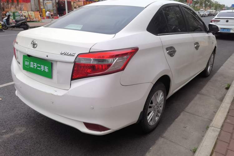 Used Toyota Vios 2014 1.5L Automatic ZhiShang Edition Rear Right 45 Deg
