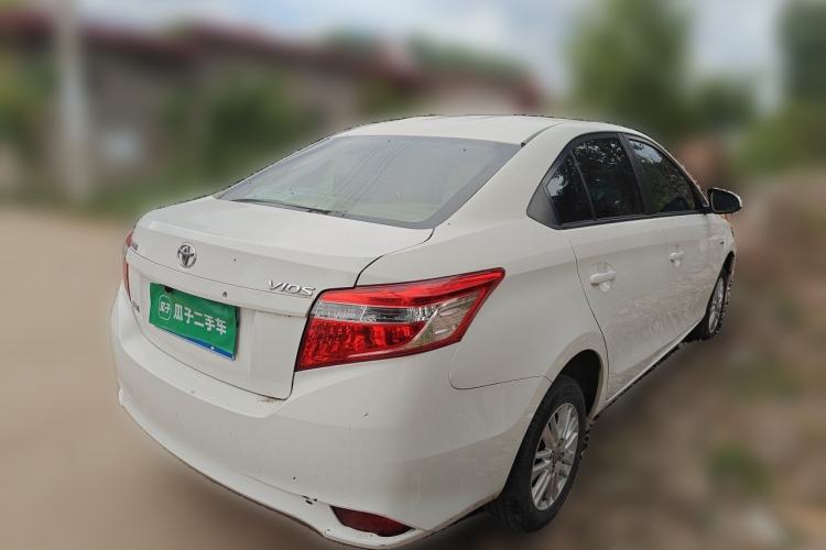 Used Toyota Vios 2014 1.3L Manual Xiang Edition Rear Right 45 Deg