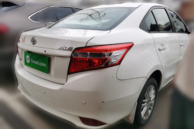 Used Toyota Vios 2014 1.5L Automatic ZhiZhen Edition Rear Right 45 Deg