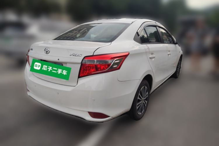 Used Toyota Vios 2014 1.5L Automatic ZhiZhen Edition Rear Right 45 Deg