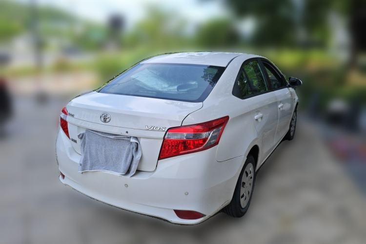 Used Toyota Vios 2014 1.3L Automatic Standard Edition Rear Right 45 Deg