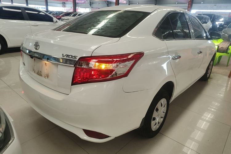 Used Toyota Vios 2014 1.3L Manual Value Edition Rear Right 45 Deg