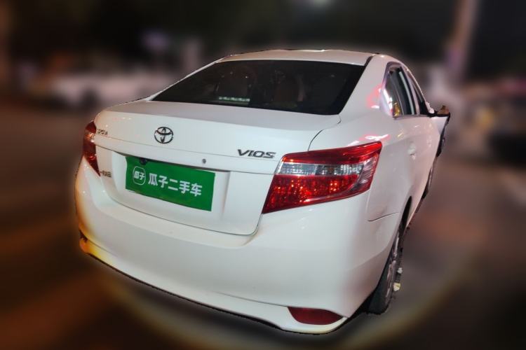 Used Toyota Vios 2014 1.5L Manual ZhiShang Edition Rear Right 45 Deg