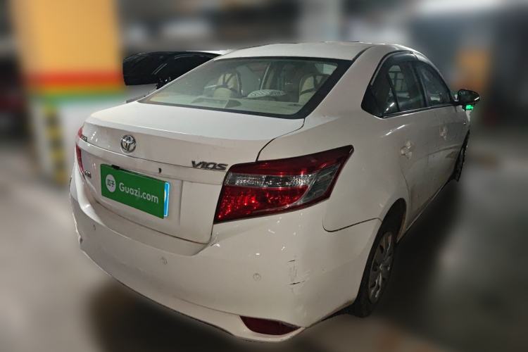 Used Toyota Vios 2014 1.3L Manual Xiang Edition Rear Right 45 Deg