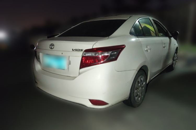 Used Toyota Vios 2014 1.3L Automatic Standard Edition Rear Right 45 Deg