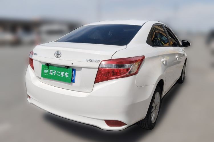 Used Toyota Vios 2014 1.5L Automatic ZhiZhen Edition Rear Right 45 Deg