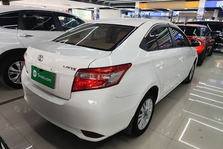 Used Toyota Vios 2014 1.5L Automatic ZhiZhen Edition Rear Right 45 Deg