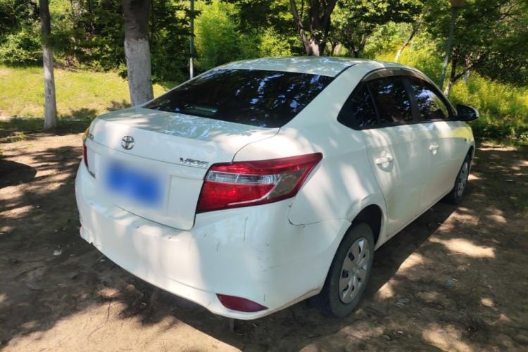 Used Toyota Vios 2014 1.3L Manual Xiang Edition Rear Right 45 Deg
