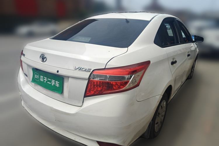 Used Toyota Vios 2014 1.3L Manual Value Edition Rear Right 45 Deg