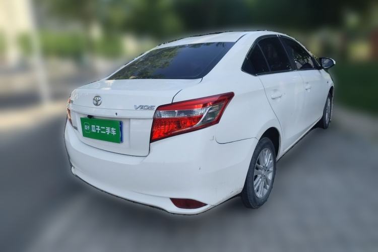 Used Toyota Vios 2014 1.5L Automatic ZhiShang Edition Rear Right 45 Deg