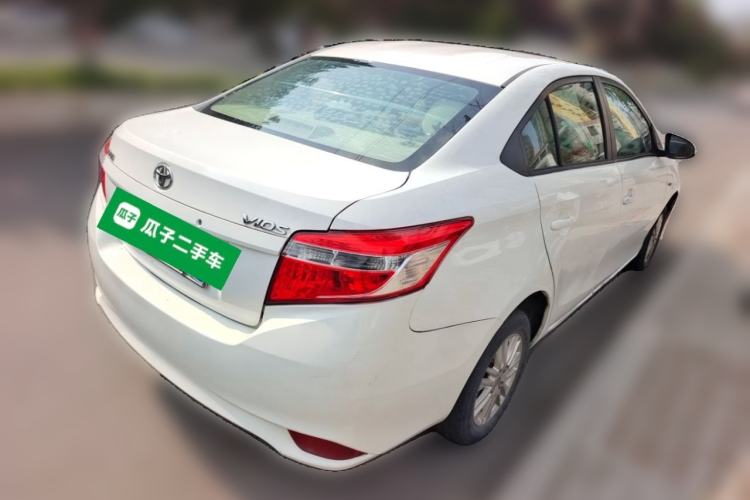 Used Toyota Vios 2014 1.3L Manual Value Edition Rear Right 45 Deg