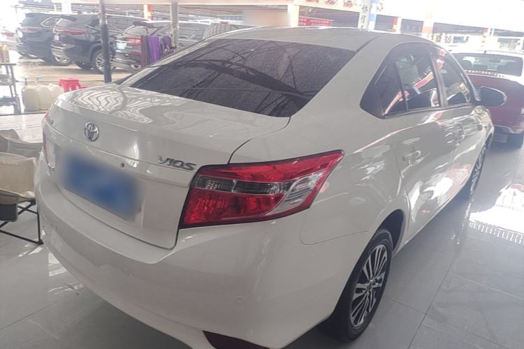 Used Toyota Vios 2014 1.5L Automatic ZhiZhen Edition Rear Right 45 Deg