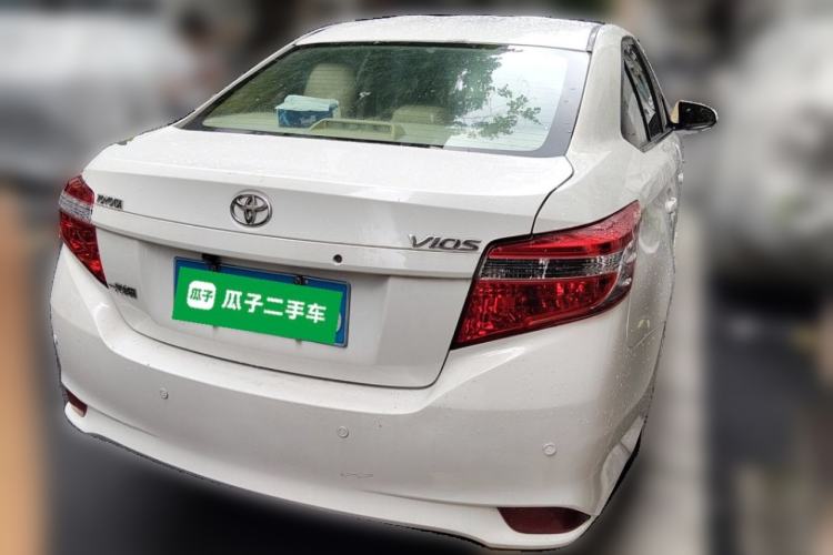 Used Toyota Vios 2014 1.5L Automatic ZhiZhen Edition Rear Right 45 Deg