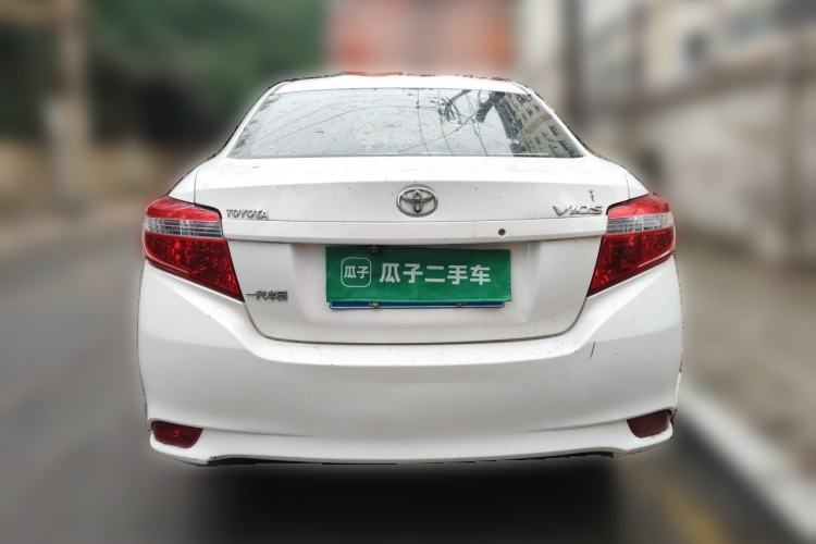 Used Toyota Vios 2014 1.5L Automatic ZhiZhen Edition Rear