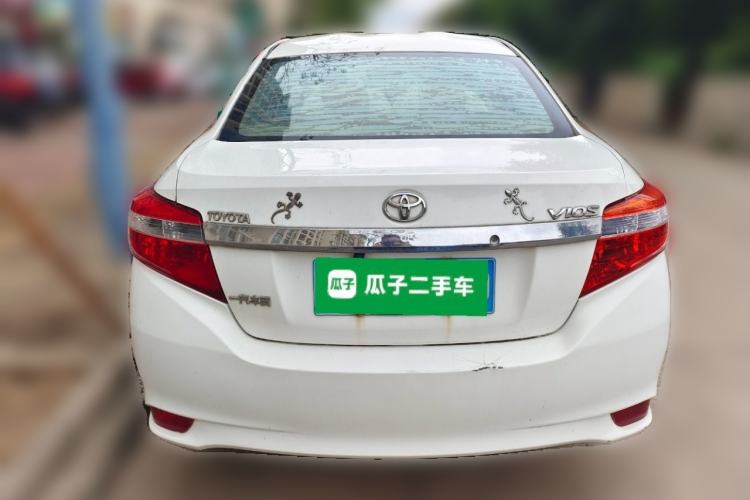 Used Toyota Vios 2014 1.5L Manual ZhiZhen Edition Rear