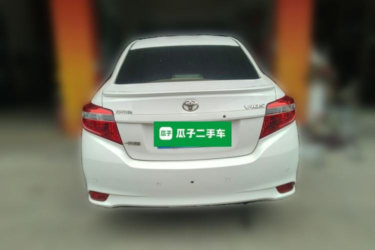 Used Toyota Vios 2014 1.5L Automatic ZhiZhen Edition Rear