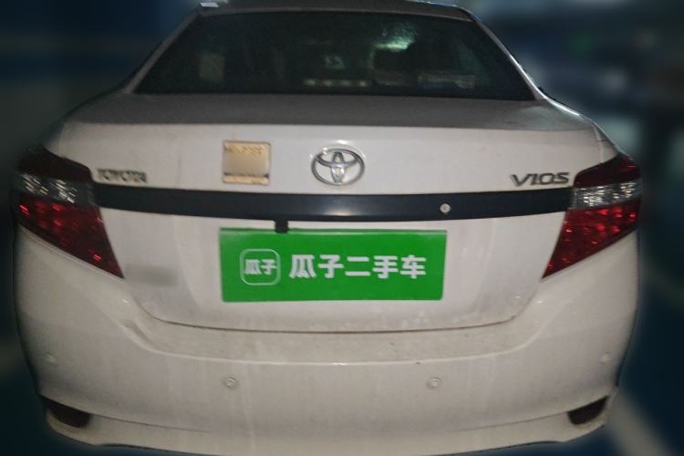 Used Toyota Vios 2014 1.3L Manual Value Edition Rear