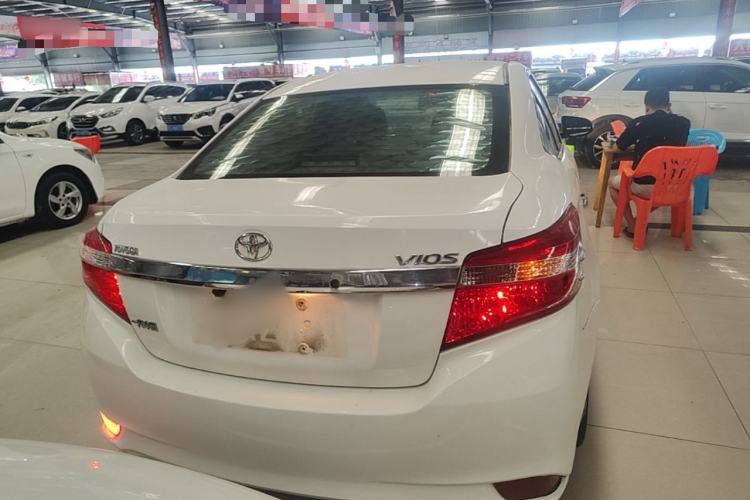 Used Toyota Vios 2014 1.3L Manual Value Edition Rear