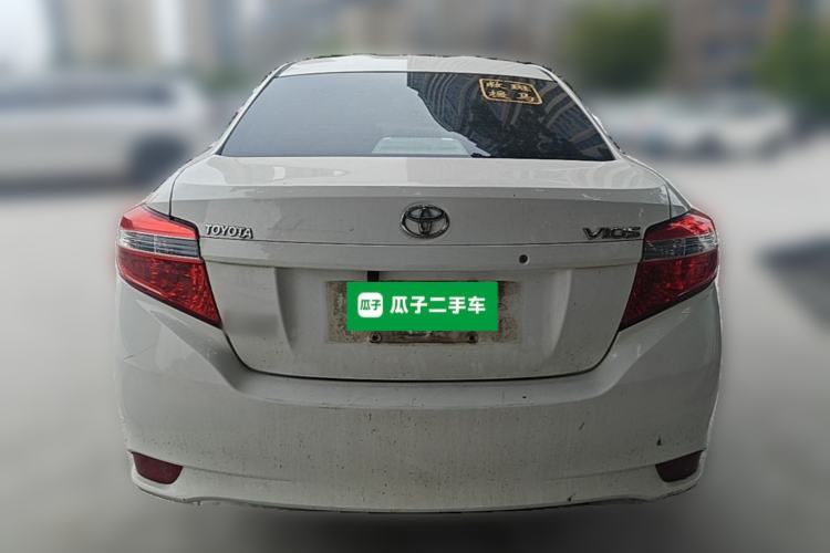 Used Toyota Vios 2014 1.5L Manual ZhiZhen Edition Rear