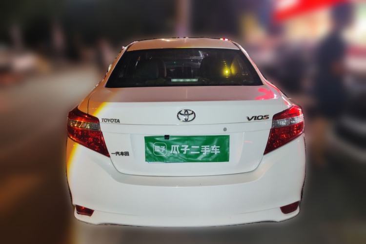 Used Toyota Vios 2014 1.5L Manual ZhiShang Edition Rear