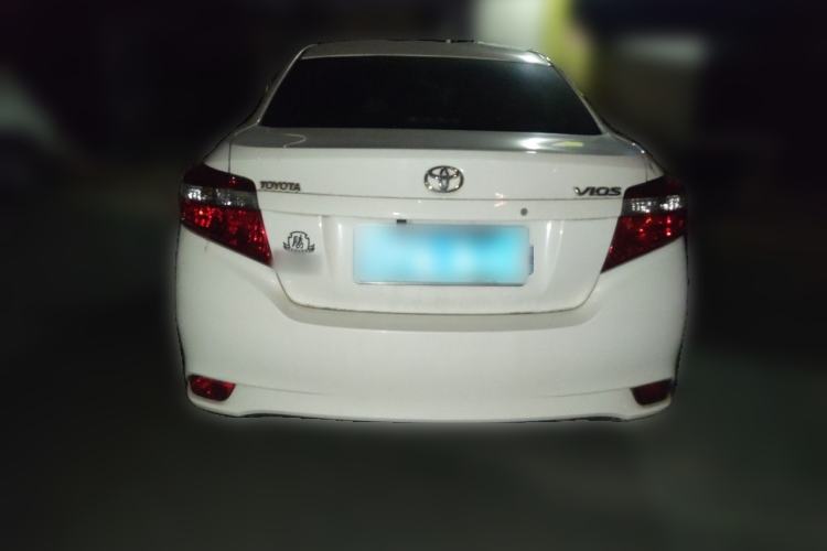 Used Toyota Vios 2014 1.3L Automatic Standard Edition Rear