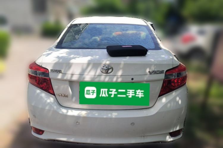 Used Toyota Vios 2014 1.3L Manual Value Edition Rear