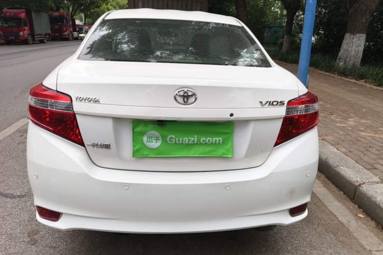 Used Toyota Vios 2014 1.3L Manual Xiang Edition Rear