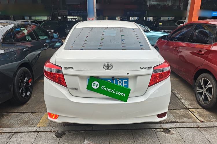 Used Toyota Vios 2014 1.5L Automatic ZhiZhen Edition Rear