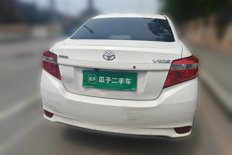 Used Toyota Vios 2014 1.3L Manual Value Edition Rear