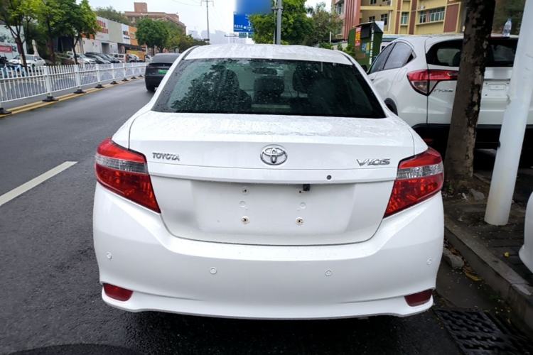 Used Toyota Vios 2014 1.5L Automatic ZhiZhen Edition Rear