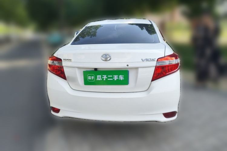 Used Toyota Vios 2014 1.5L Automatic ZhiShang Edition Rear